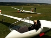Ventus und LS4 warten auf den Start