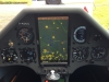 Der Blick ins Cockpit mit LX9070.