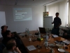 Mit Beamer und Flipchart...