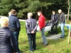 Besucher überall